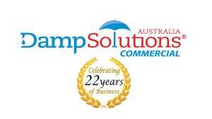Damp solutions Australia commercial 22yrs logo