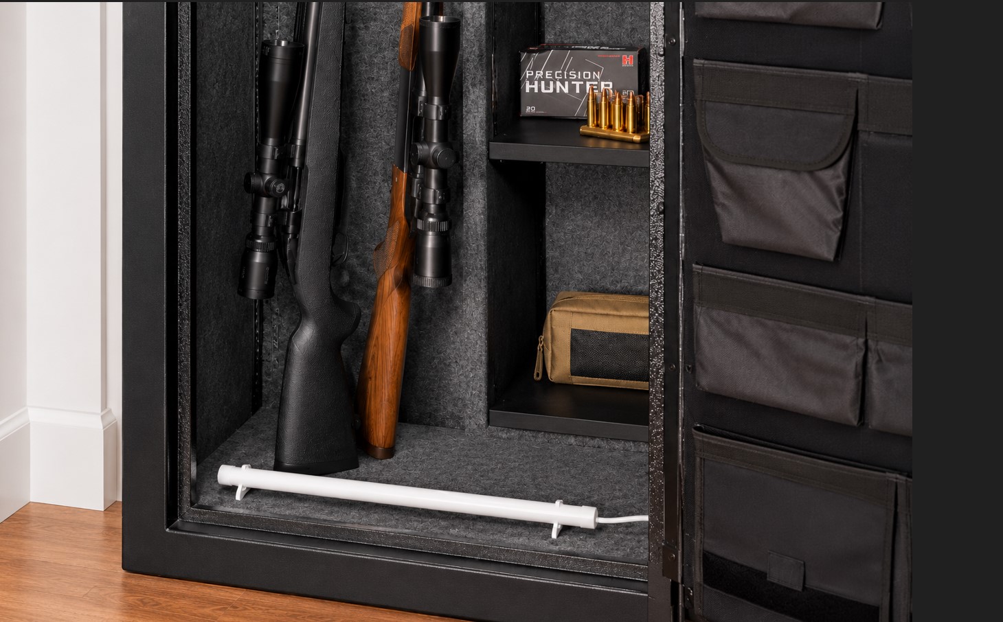 Damp Defender gun safe dehumidifier protecting firearms from moisture and rust in Australia